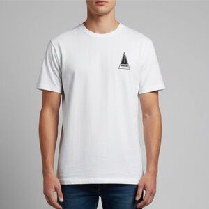 Harbour Surf boards White Short Sleeve Tee with Graphic